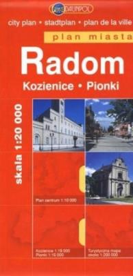 Plan Miasta DAUNPOL. Radom br. Autor: Opracowanie zbiorowe. SmakLiter.pl Okładka książki Plan Miasta DAUNPOL. Radom br