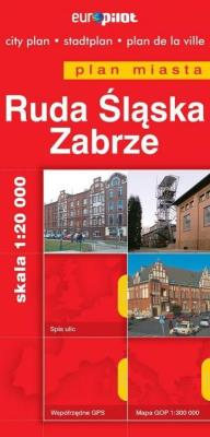 Okładka książki Plan Miasta EuroPilot. Ruda Śląska br