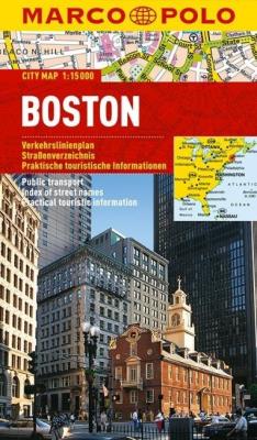 Okładka książki Plan Miasta Marco Polo. Boston