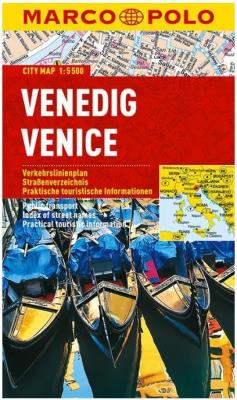 Plan Miasta Marco Polo. Wenecja. Autor: Opracowanie zbiorowe. SmakLiter.pl Okładka książki Plan Miasta Marco Polo. Wenecja