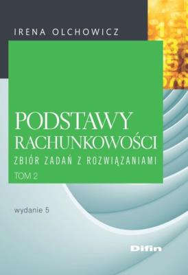 Okładka książki Podstawy rachunkowości Zbiór zadań z rozwiązaniami