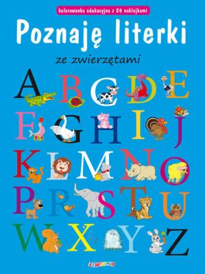 Okładka książki Poznaję literki ze zwierzętami