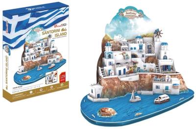 Opakowanie Puzzle 3D Santorini 129