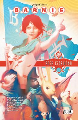 Róża Czerwona, tom 15. Autor: Willingham Bill. SmakLiter.pl Okładka książki Róża Czerwona, tom 15