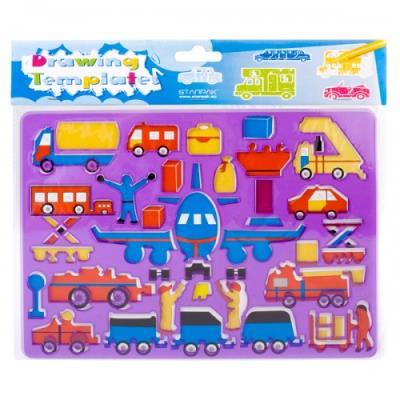 Opakowanie Szablon plastikowy pojazdy