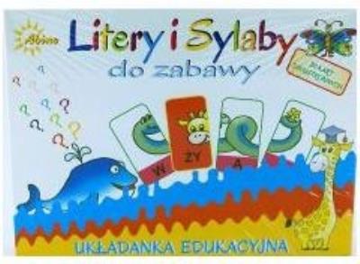 Opakowanie Układanka - litery i sylaby
