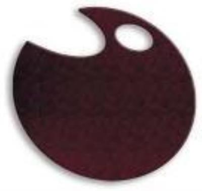 Opakowanie Wstążka filcowa 0,5cm x 6m brązowa (13szt) MONA