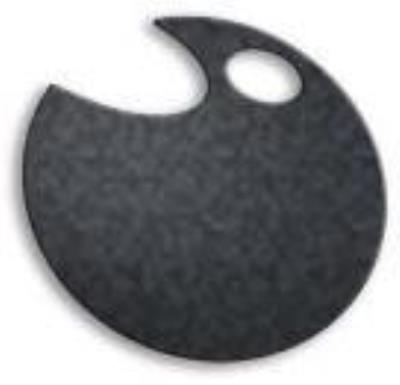 Opakowanie Wstążka filcowa 0,5cm x 6m szara (13szt) MONA