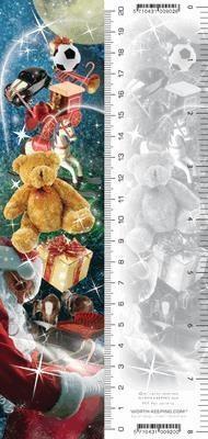 Opakowanie Zakładka 3D Mikołaj