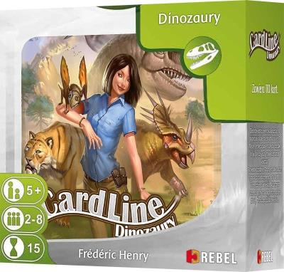Okładka książki Cardline Dinozaury