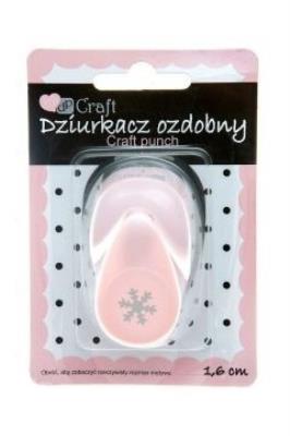 Opakowanie Dziurkacz ozdobny 1,6cm śnieżynka