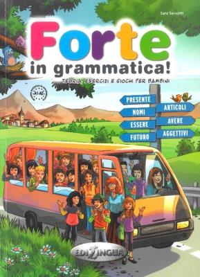Forte in grammatica!. Wydawca: Edilingua. SmakLiter.pl Opakowanie Forte in grammatica!
