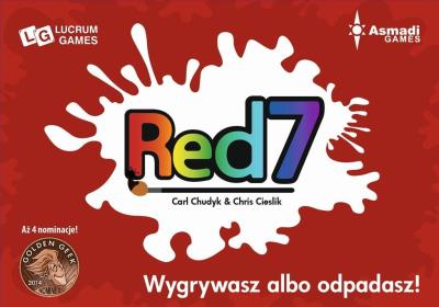 Gra - Red7 LUCRUM. Wydawca: Lucrum. SmakLiter.pl Opakowanie Gra - Red7 LUCRUM