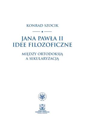 Okładka książki Jana Pawła II idee filozoficzne.