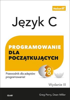 Okładka książki Język C. Programowanie dla początkujących.