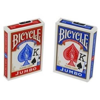 Karty Rider Back Jumbo BICYCLE. Wydawca: United States Playing Card Company. SmakLiter.pl Opakowanie Karty Rider Back Jumbo BICYCLE