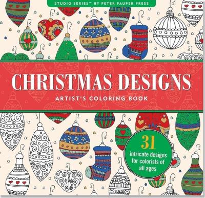 Okładka książki Kolorowanka Artystyczna Świąteczne Wzory