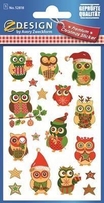 Okładka książki Naklejki sowy