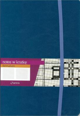 Opakowanie Notes Kratka A5 Formalizm Niebieski ANTRA