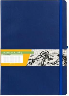 Opakowanie Notes Kratka A6 Impresja Turkus ANTRA