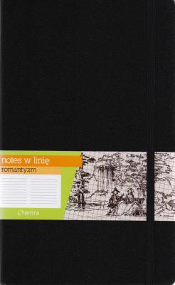 Opakowanie Notes Linia A5 Romantyzm Czarny ANTRA