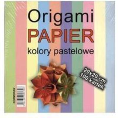 Opakowanie Origami papier 20x20cm pastele