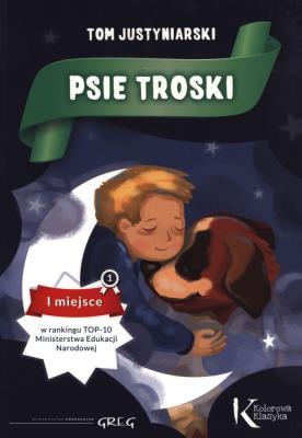 Okładka książki Psie troski kolor BR GREG