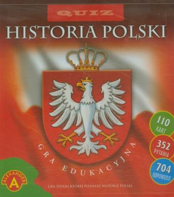 Okładka książki Quiz Historia Polski ALEX