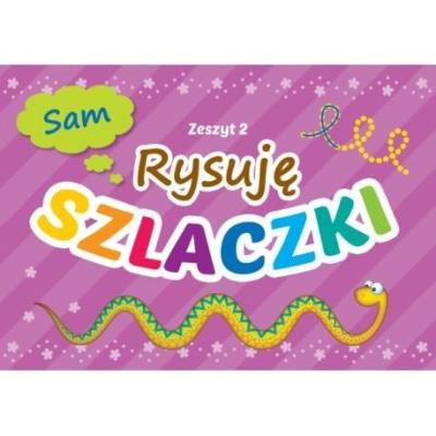 Okładka książki Rysuję szlaczki cz.2