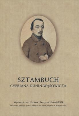 Okładka książki Sztambuch Cypriana Dunin-Wąsowicza