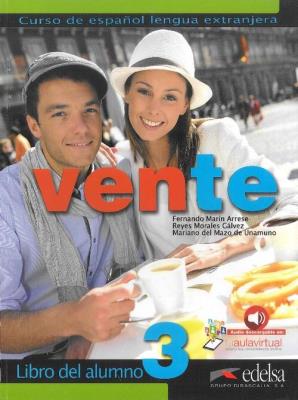 Vente 3 podręcznik. Autor: praca zbiorowa. SmakLiter.pl Okładka książki Vente 3 podręcznik