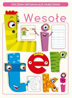 Okładka książki Wesołe literki.