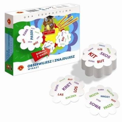 Opakowanie Wyrazy - obserwujesz i znajdujesz