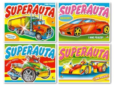 (038) Super Auta MIX. Autor:   Praca zbiorowa. SmakLiter.pl Okładka książki (038) Super Auta MIX
