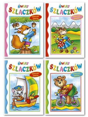 (058) Świat Szlaczków MIX. Autor:   Praca zbiorowa. SmakLiter.pl Okładka książki (058) Świat Szlaczków MIX