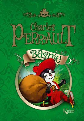 Okładka książki Baśnie - Charles Perrault kolor TW GREG