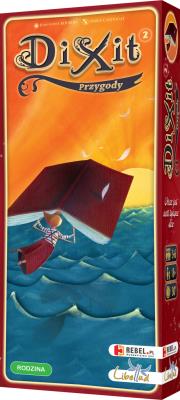 Dixit 2: Przygody REBEL. Autor: Roubira Jean-Louis, Cardouat Marie. SmakLiter.pl Okładka książki Dixit 2: Przygody REBEL