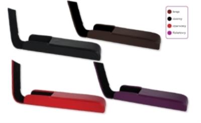 Opakowanie Etui na długopisy podwójne Secesja czarne