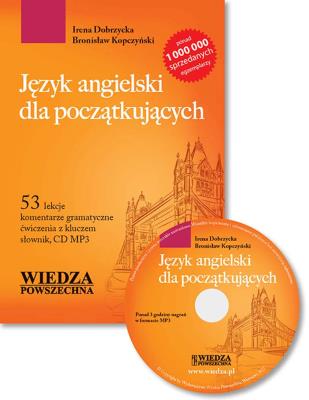 Okładka książki Język angielski dla początkujących+CD MP3