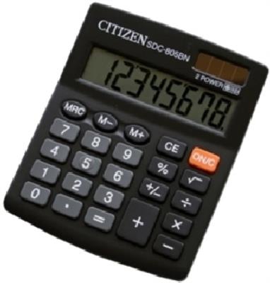 Kalkulator biurowy Citizen SDC- 805BN. Wydawca: PBS Connect Polska. SmakLiter.pl Opakowanie Kalkulator biurowy Citizen SDC- 805BN