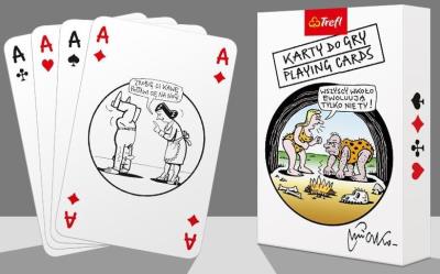 Opakowanie Karty - 55 listków Mleczko TREFL