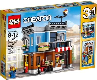 Lego Creator Sklep na rogu. Autor: Creator. SmakLiter.pl Okładka książki Lego Creator Sklep na rogu