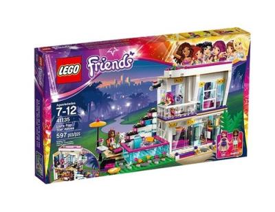 Lego Friends Dom gwiazdy pop Livi. Autor: Friends. SmakLiter.pl Okładka książki Lego Friends Dom gwiazdy pop Livi