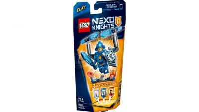 Lego Nexo Knights Clay. Autor: Nexo Knights. SmakLiter.pl Okładka książki Lego Nexo Knights Clay