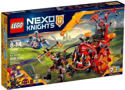 Lego Nexo Knights Pojazd Zła Jestro. Autor: Nexo Knights. SmakLiter.pl Okładka książki Lego Nexo Knights Pojazd Zła Jestro