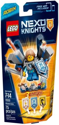 Lego Nexo Knights Robin. Autor: Nexo Knights. SmakLiter.pl Okładka książki Lego Nexo Knights Robin