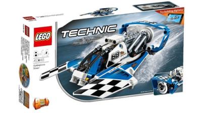Okładka książki Lego Technic Wyścigowy wodolot