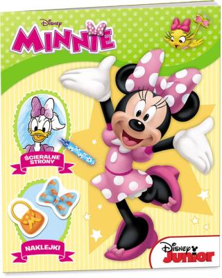 Okładka książki Minnie. Ścieralne strony.