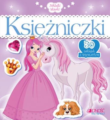 Okładka książki Naklejki iskierki. Księżniczki