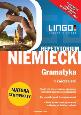 Niemiecki Gramatyka z ćwiczeniami. Autor: Sielecki Tomasz. SmakLiter.pl Okładka książki Niemiecki Gramatyka z ćwiczeniami